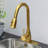 Pull Down Kitchen Faucet with Single Handle and Deck Plate-55644821