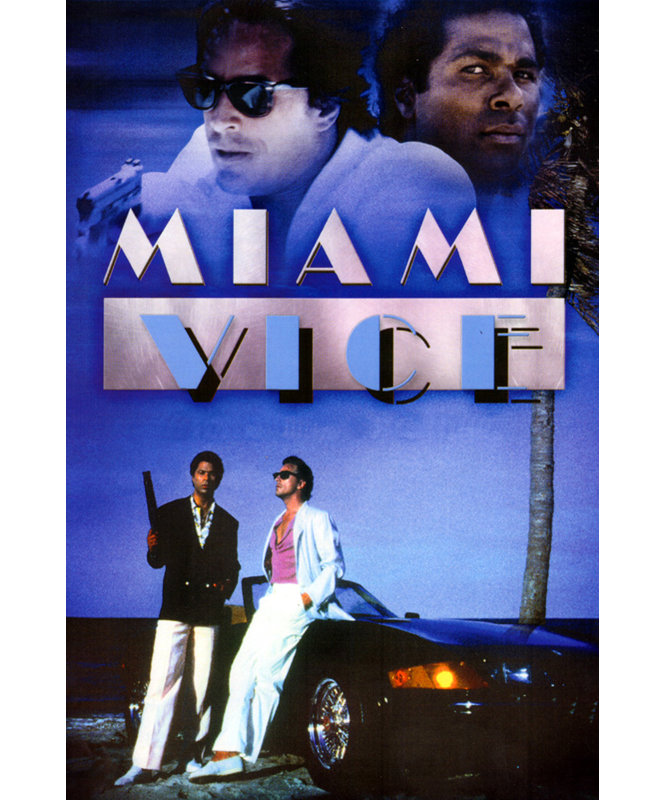 Miami vice, H 18 po x l 12 po