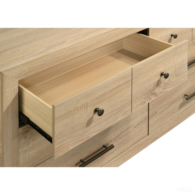 Commode 6 tiroirs avec miroir Merritt