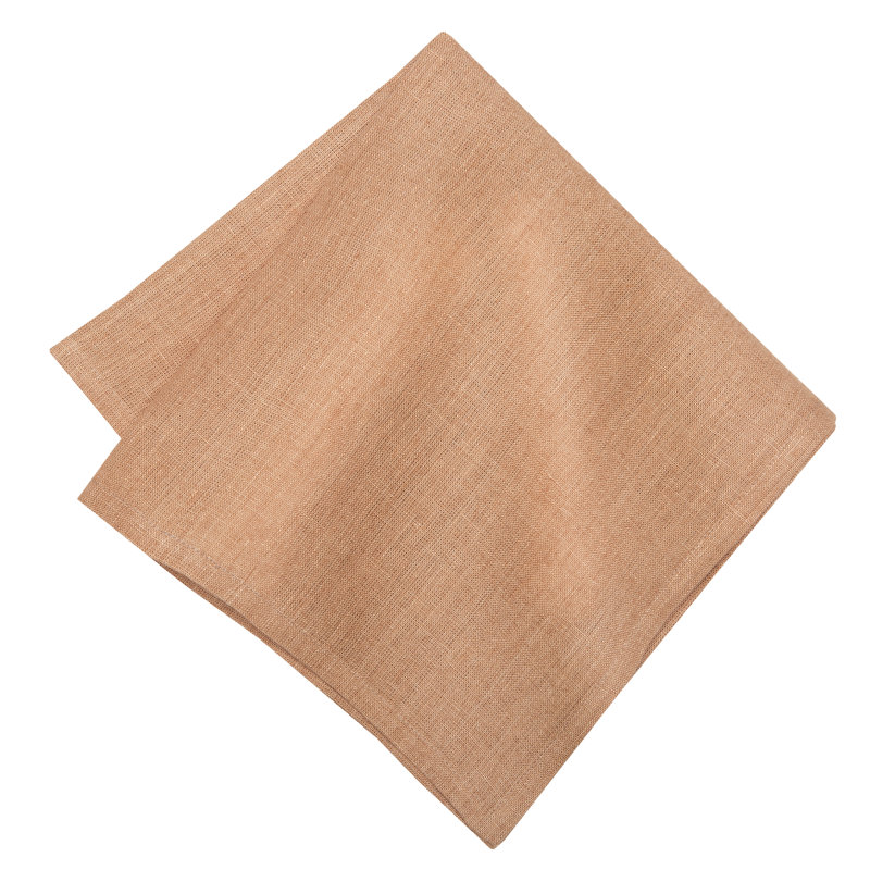 Linen Square Napkin, Nude Peach