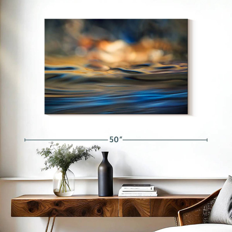 Evening Waves, 26" H x 39" W