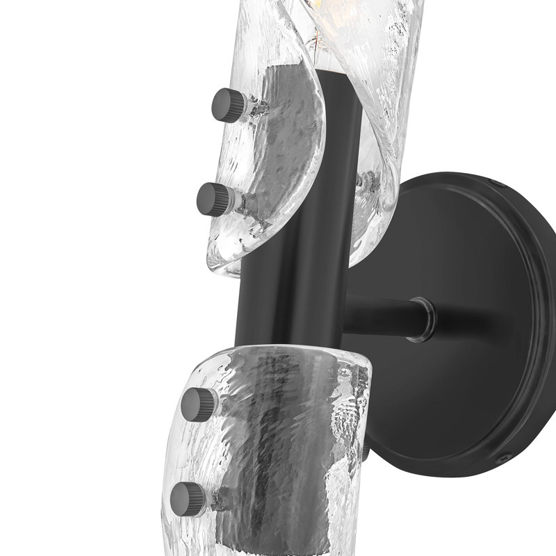 Hinkley Capri Large Two Light Sconce, Black