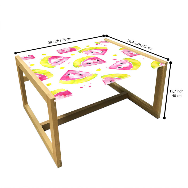 Isbel Sled Coffee Table, 62cm H x 74cm W x 40cm D
