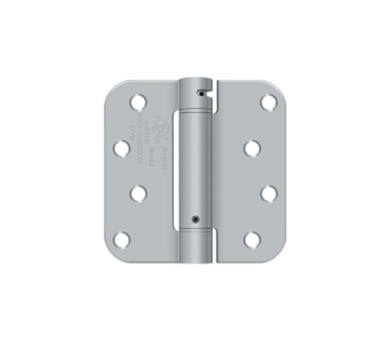 Steel Hinge, Brushed Chrome