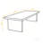 Sturdy Rectangular Solid Wood Dining Table-1466109129