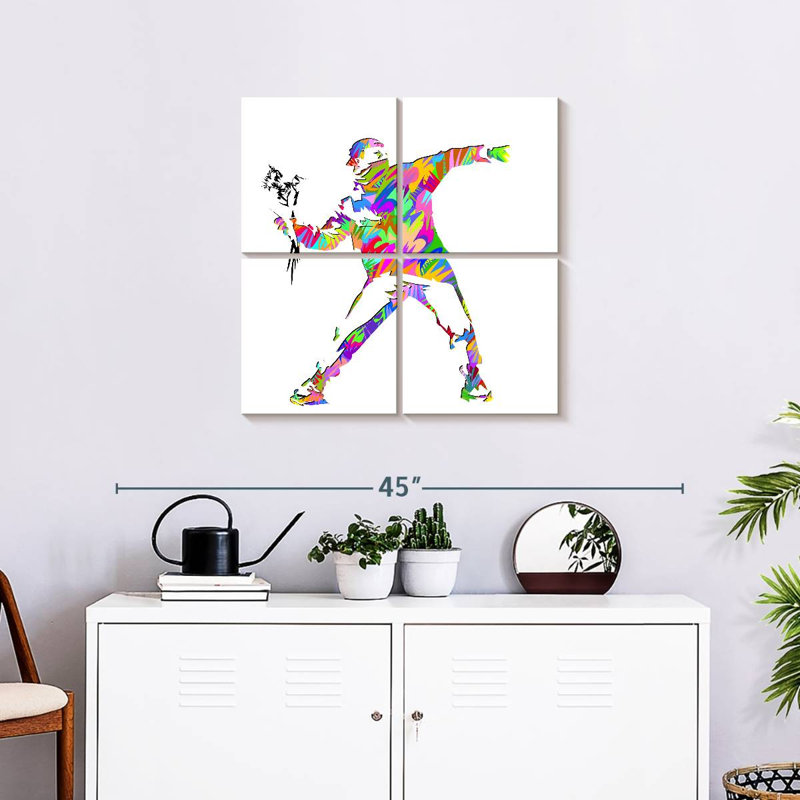 Fleurs de Leisha Banksy 2022