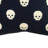 Spooky Skulls Halloween Throw Pillow