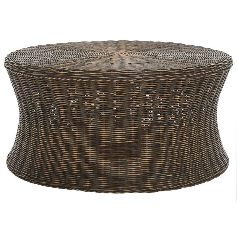 Table basse de style abstrait Paulsen, Brun foncé