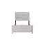 Lit double de style moderne en bois naturel
