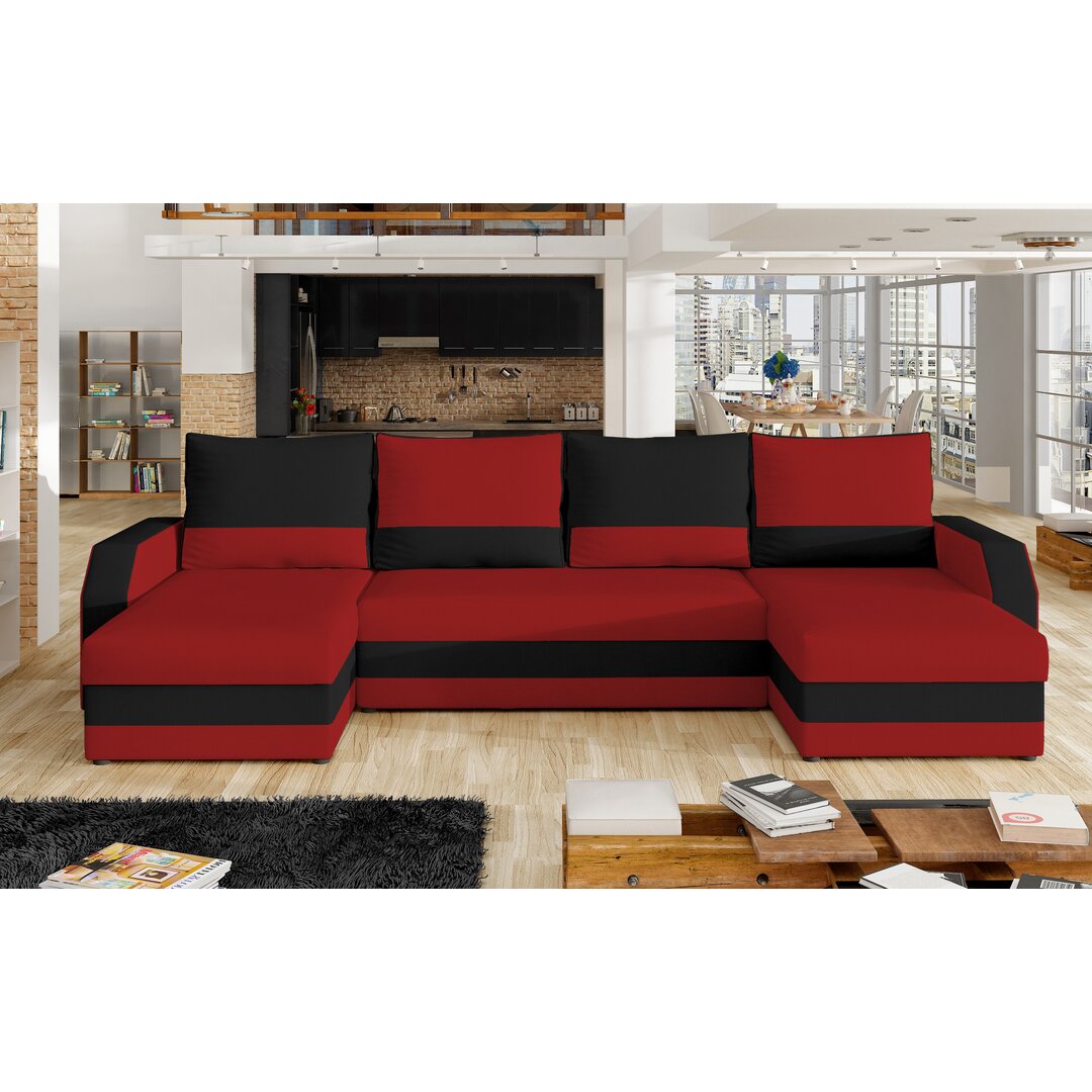 Ecksofa Asbed mit Bettfunktion