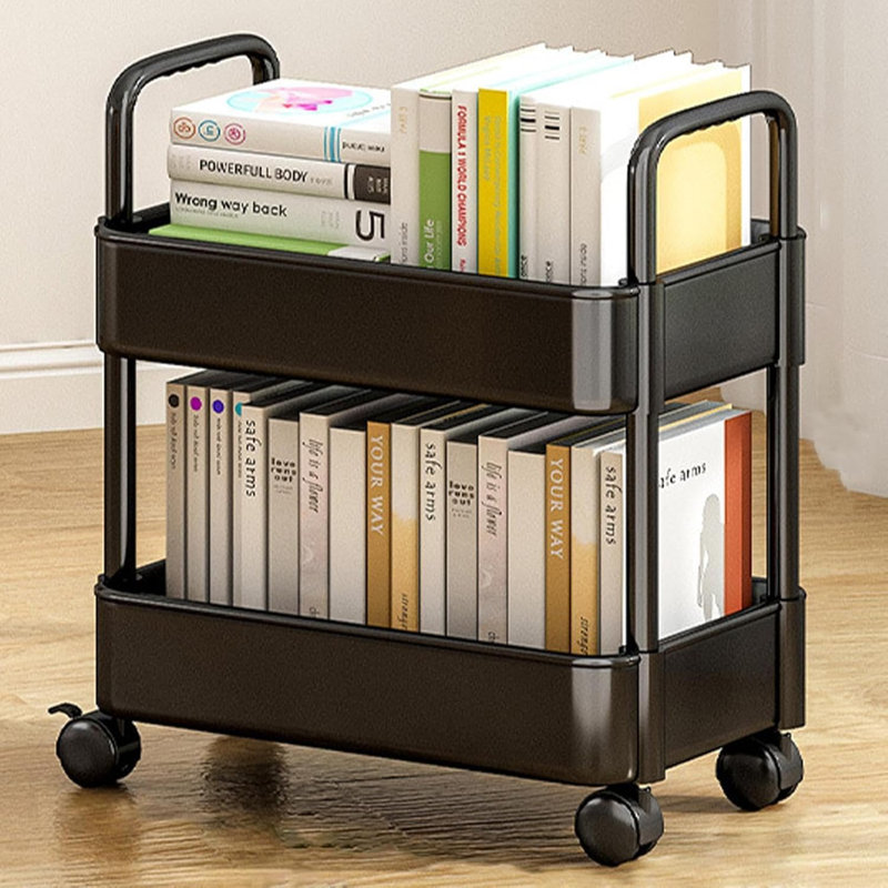 43.5cm H x 37cm W Utility Cart, Black