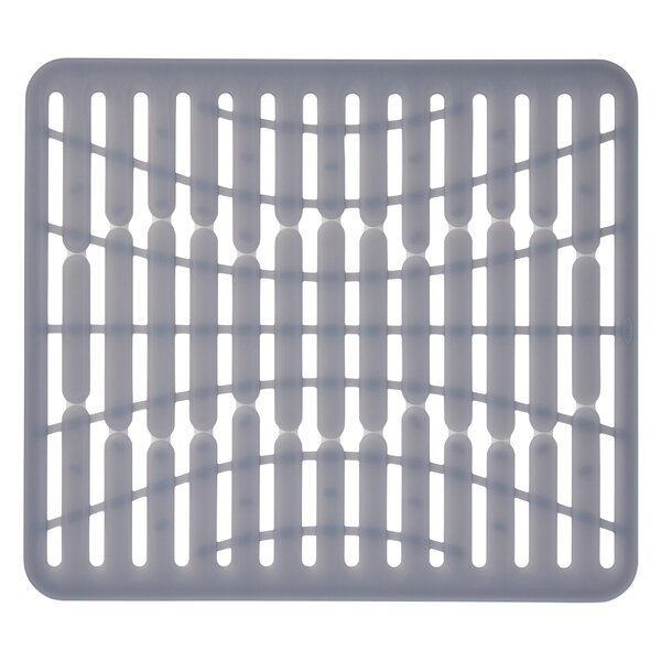 Silicone Bottom Grid Sink Mat for RVG1033 and RVG2033 Sinks Grey