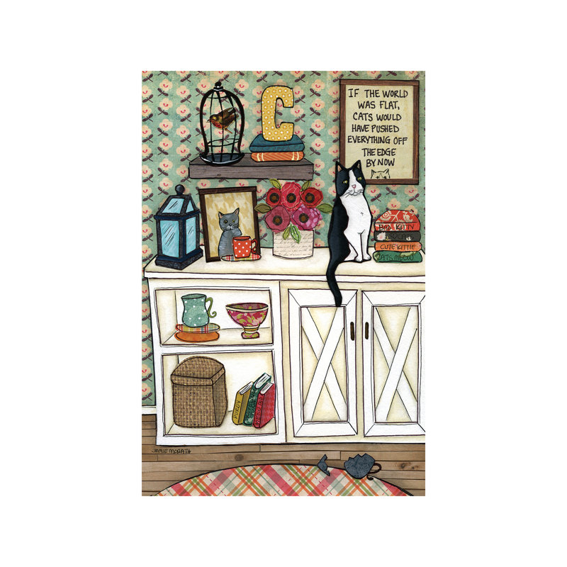 Off The Edge by Jamie Morath - Wrapped Canvas Print, 66.04 cm H x 45.72 cm W x 1.91 cm D