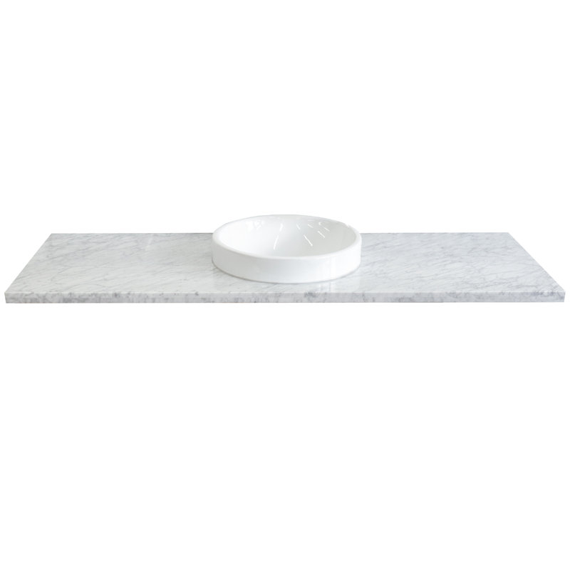 Lavabo de salle de bain simple 61 po