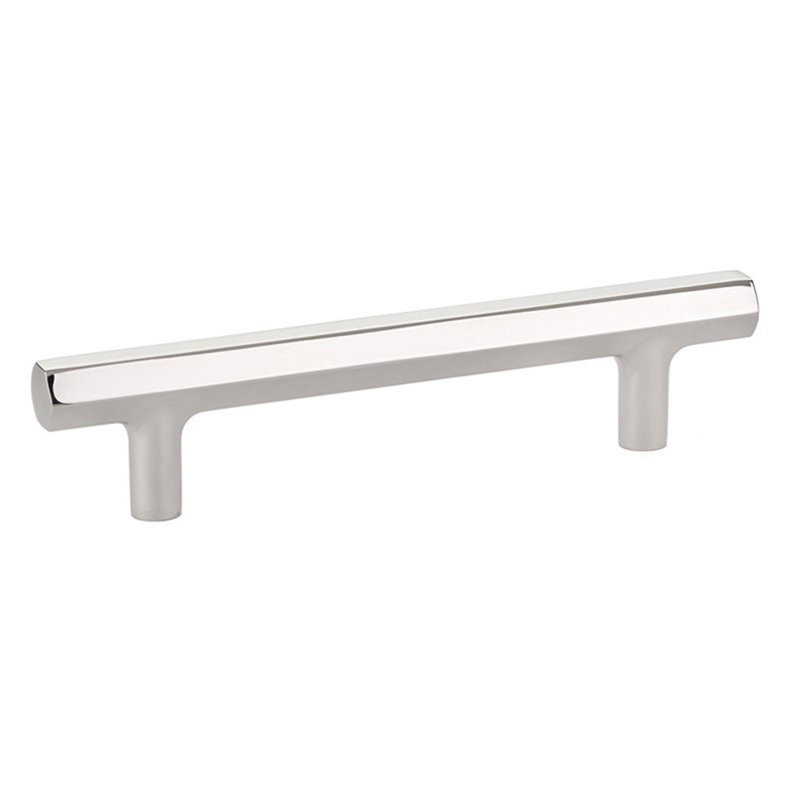 Emtek Mod Hex Cabinet Pull, Polished Nickel Lifetime, 6"