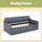 Twin Size Upholstery Daybed With Trundle And USB Charging Design,Trundle Can Be Flat Or Erected-148876933