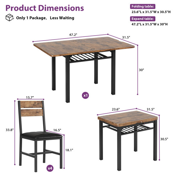 Dimensions du produit