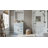 24" Modern Black Freestanding Single Sink Bathroom Vanity Set with Integrated Sink and Storage-748687521