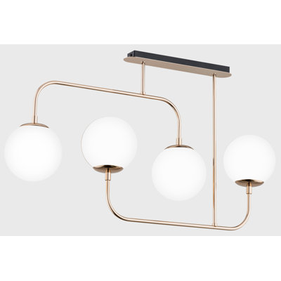 Antanisha Glass Flush Mount