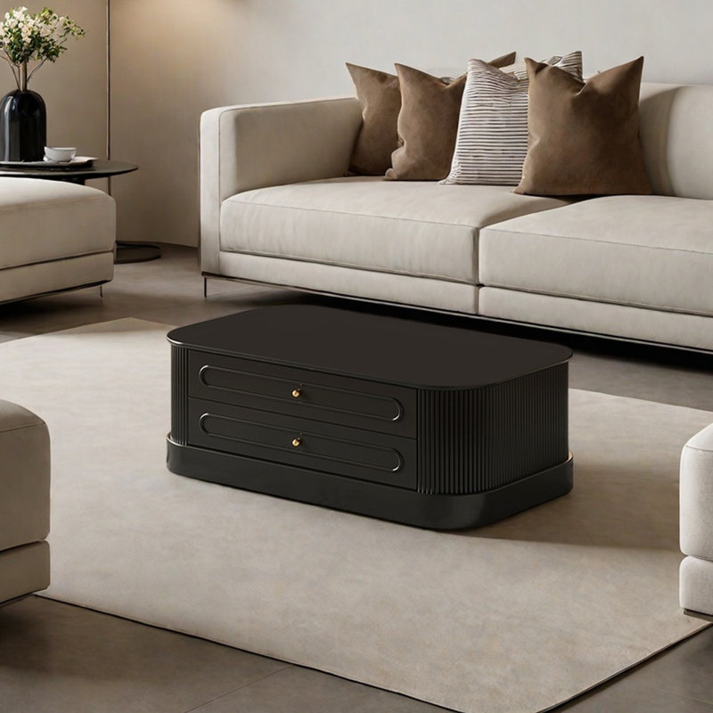 Table basse en bois de bouleau