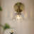 Bathroom Lighting Fixtures Over Mirror Brushed Brass Wall Sconces