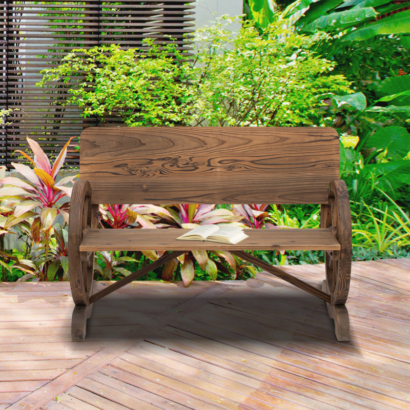 Causeuse de jardin 2 places Millwood Pines