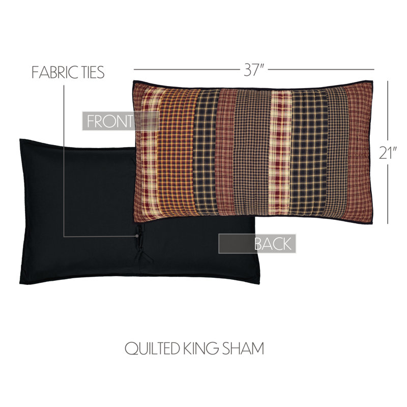 Beckham Patchwork Sham, King
