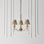 Emperador 3 - Light Shaded Chandelier-42740445-42740446