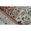 Wool Oriental Area Rug in Rust/Ivory