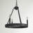 Emmalynn 3 - Light Steel Dimmable Chandelier