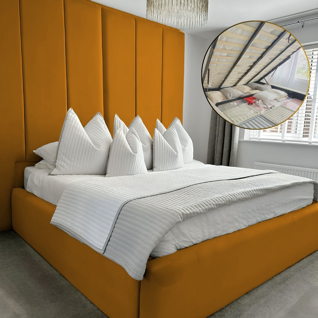 Britainsleep Dreamflex Upholstered Ottman Storage Bed Frame | Wayfair.co.uk