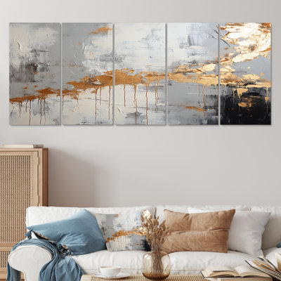 Aminah - Abstract Wall Art Set 5 Piece