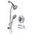 Drill-Free Dual Shower Head Spa System