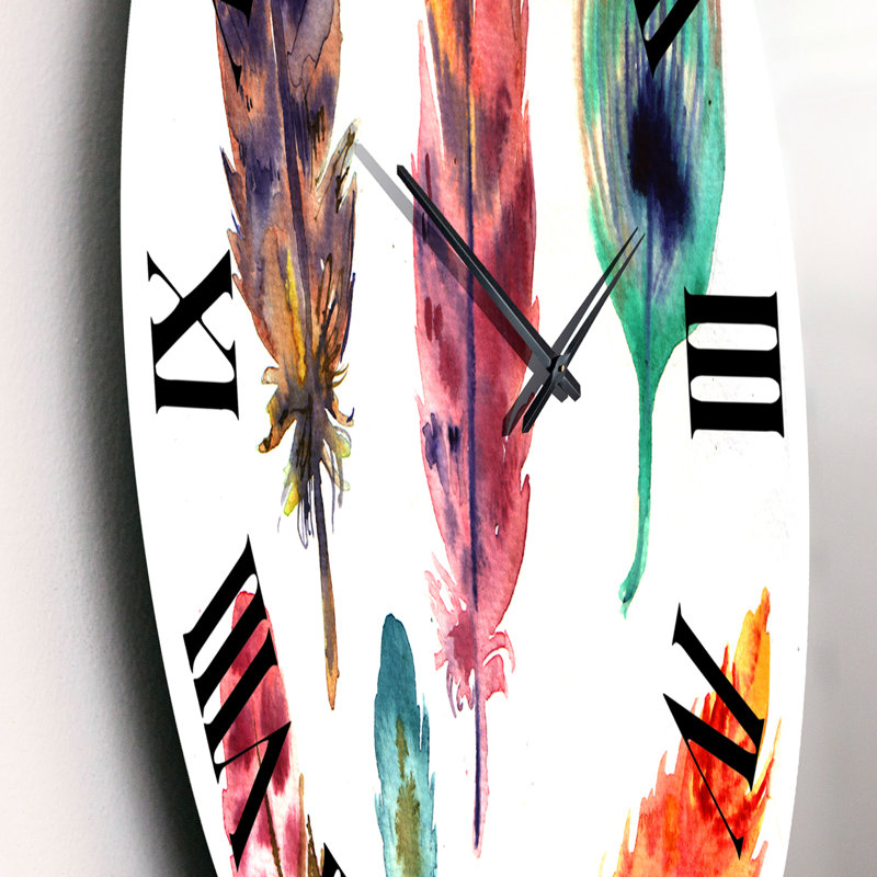 Horloge murale bohème et éclectique, Petit