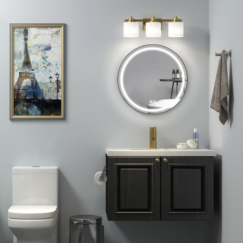 Miroir d'appoint Brandton, 24 po x 24 po