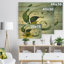 «Yellow Fantasy Flower», reproduction d'impression-34271339-34271340