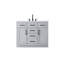 Ensemble de meuble-lavabo simple 42 po Ahner-1713111873