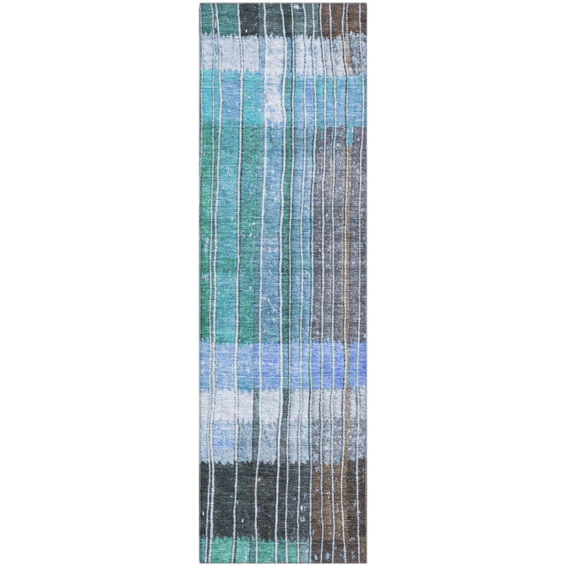 Tapis lavable à la machine de qualité supérieure Millbrook AMF1962, Tapis de couloir 2 pi 3 po x 7 pi 6 po