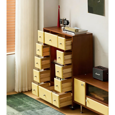 Modern Retro Style Accent Chest