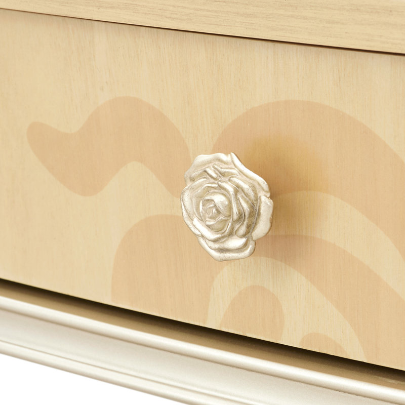 Camellia Field Vanity With Mirror - Caramel