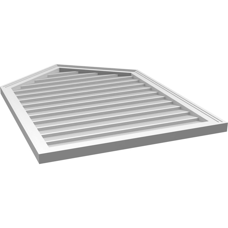 Ventilé pignon non-fonctionnel Signature, H 42 po x l 30 po x P 1,5 po