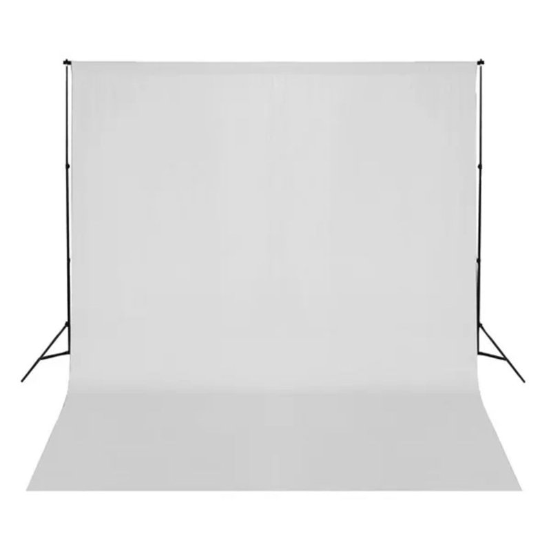 Backdrop Cotton without Stand, 300cm W x 500cm L, White