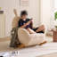Chaise berçante en forme d'arc Eggshell