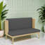 Faux Leather Upholstered Bench-99525061