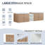 Meuble-lavabo de 72 po, lavabo, portes et options de rangement polyvalentes Moura de 72 po Moura-121112304-121112302