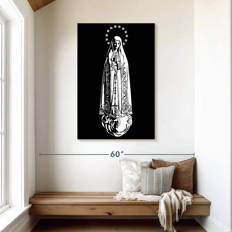 Leisha Mother Mary, H 45 po x l 30 po