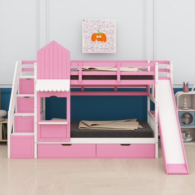 Lit superposé de style château
