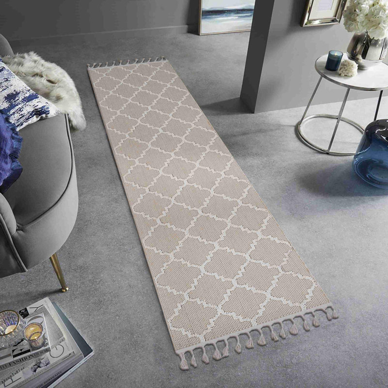 Contemporary Trendy Area Rug, Runner 2'2" x 8'