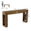 Console en bois massif de 63 pouces
