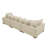 Aulikki 135'' Square Arm Sofa-1438101826